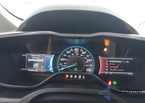 2013 Ford C-Max Hybrid Sel из США, поврежденный, VIN 1FADP5BU1DL548965